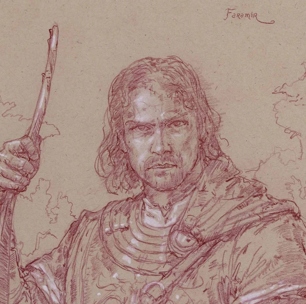 Faramir nell'Ithilien, di Donato Giancola