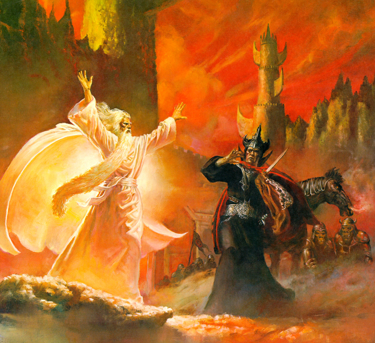 Gandalf e la Bocca di Sauron, di Douglas Beekman