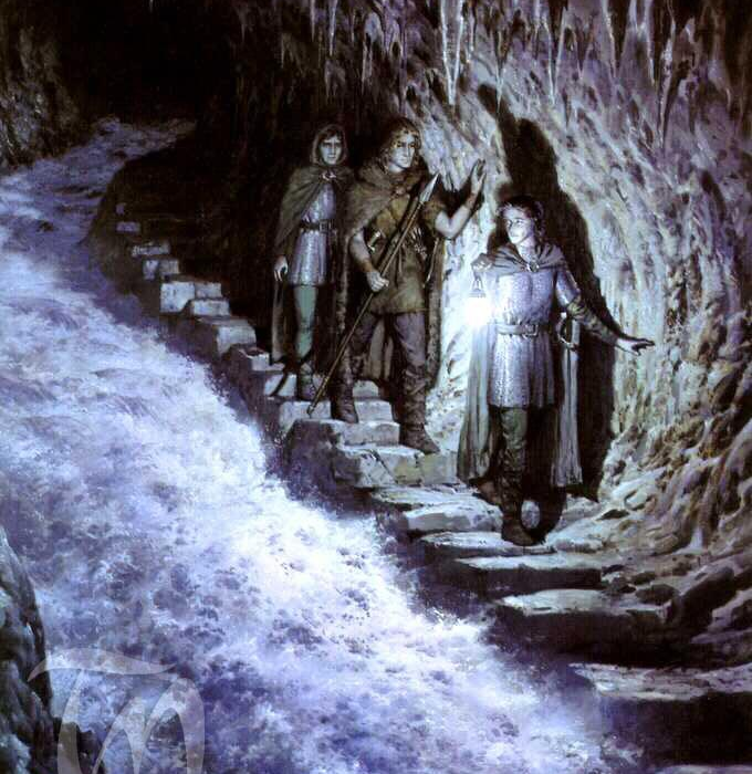 Lampade Fëanoriane Tuor, Gelmir e Arminas di Ted Nasmith