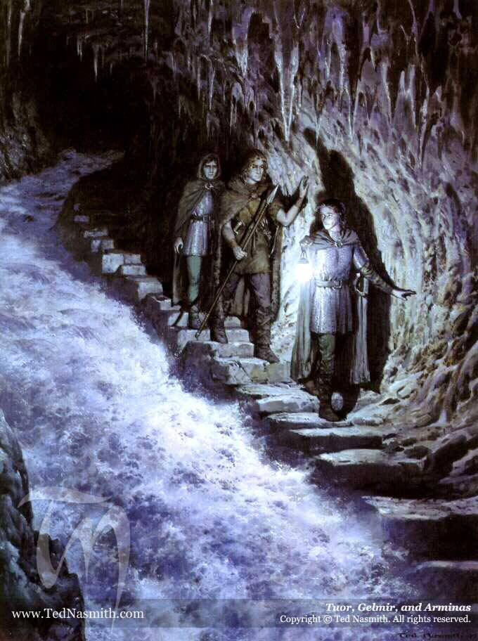 Tuor, Gelmir e Arminas di Ted Nasmith