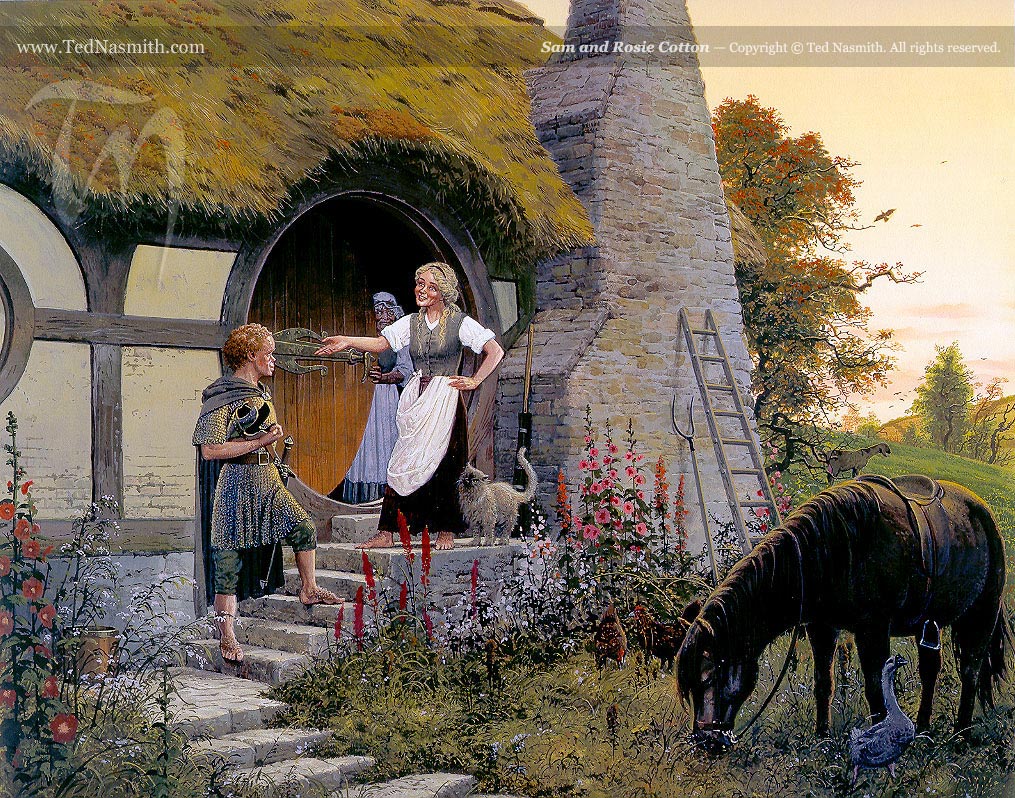 Sam e Rosie Cotton, di Ted Nasmith