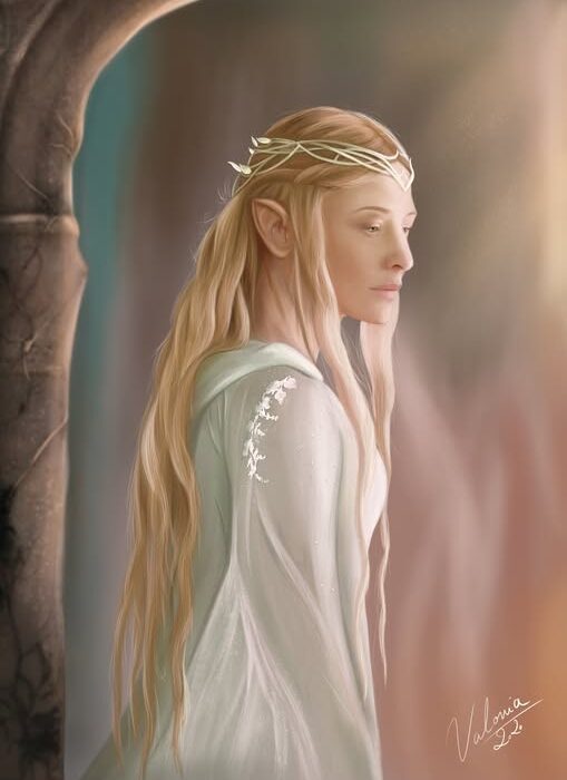 Melian e Galadriel