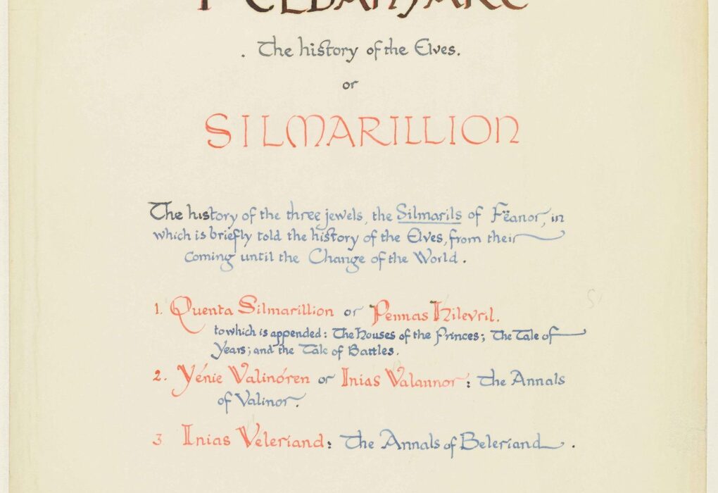 L'EVOLUZIONE DELLA LEGGENDA - Il Frontespizio del Quenta Silmarillion degli anni ’30 e la tradizione letteraria del “Silmarillion”