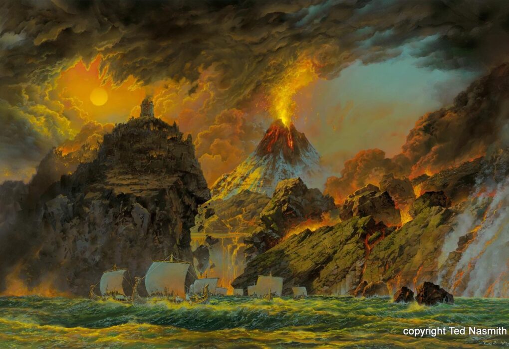 LINGUE TOLKIENIANE + L'EVOLUZIONE DELLA LEGGENDA - Corpus Medio Quenya: Frammento Atalante (The Notion Club Papers)