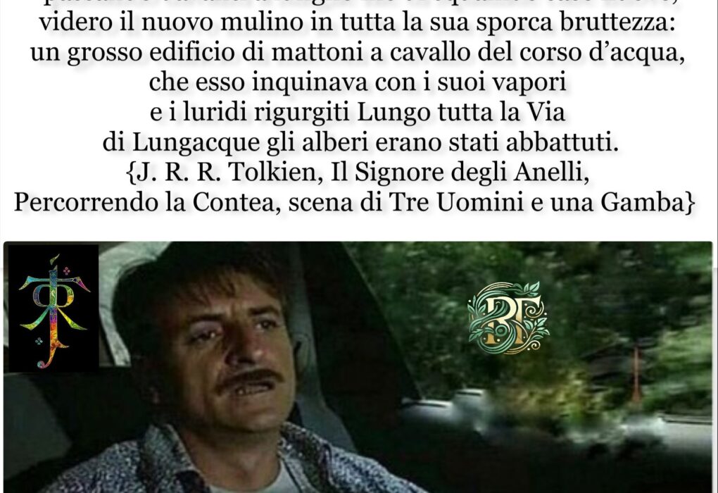 Casa Baggins era nascosta alla vista da un groviglio di capanne