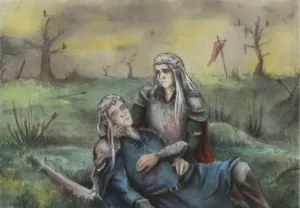 Oropher e Thranduil, di AnotherStranger-me