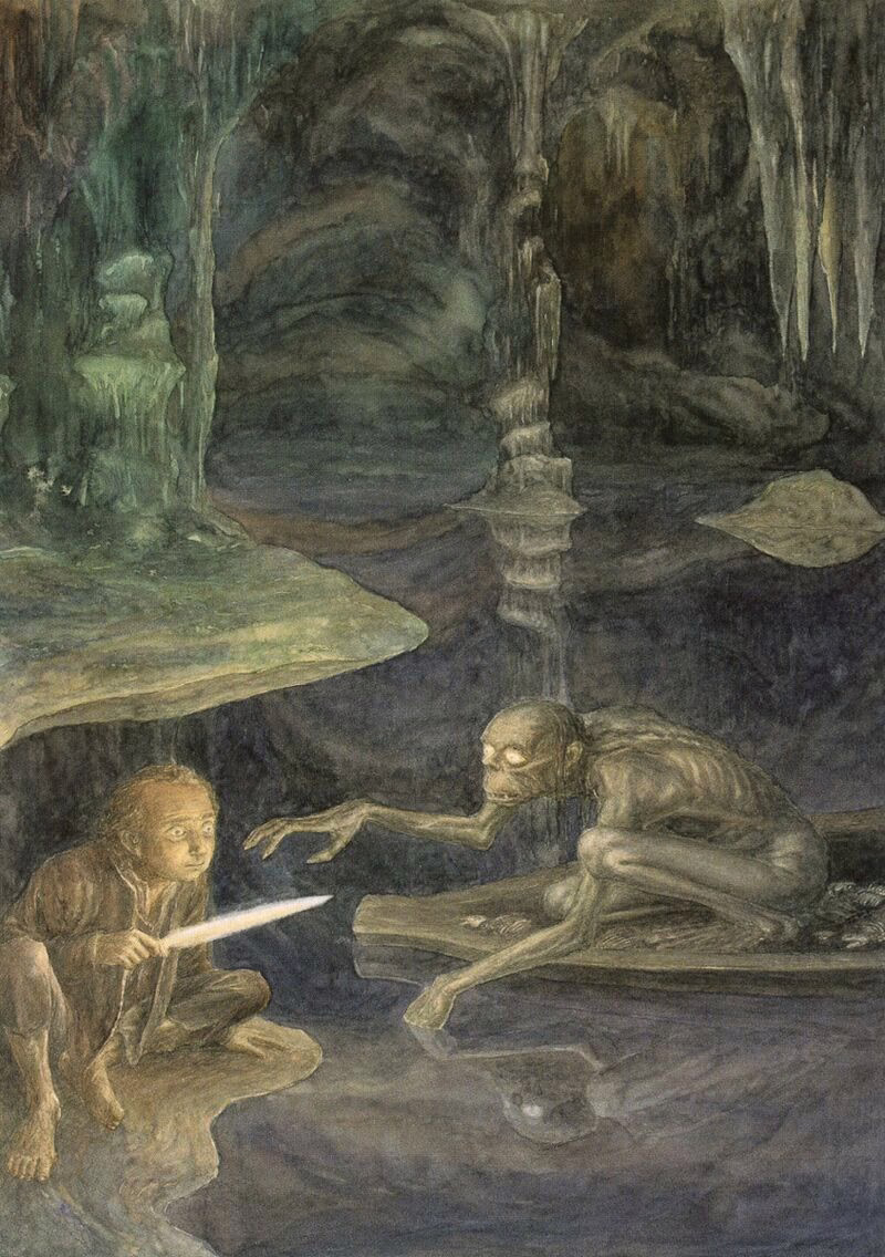 Indovinelli nell'oscurità, di Alan Lee