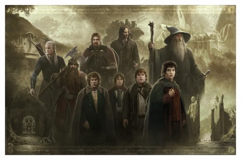fellowship of the ring, di Darren Tan