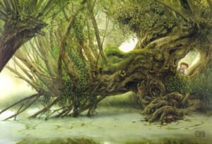 Vecchio Uomo Salice, di John Howe