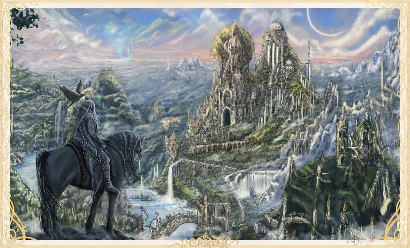 Entrando nel Doriath, di Anna Jäger-Hauer