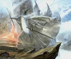 Attraverso le Porte di Dol Guldur, di John Howe