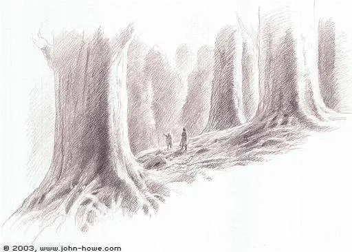 I boschi di Nísimaldar, di John Howe