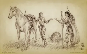 L'incontro tra Fëanor e Nerdanel, di Antti Autio