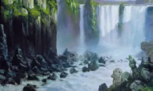 Le cascate di Rauros, di Donato Giancola